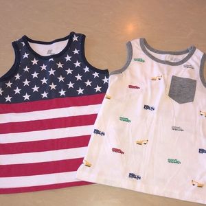 Two adorable toddler tanks, 3T